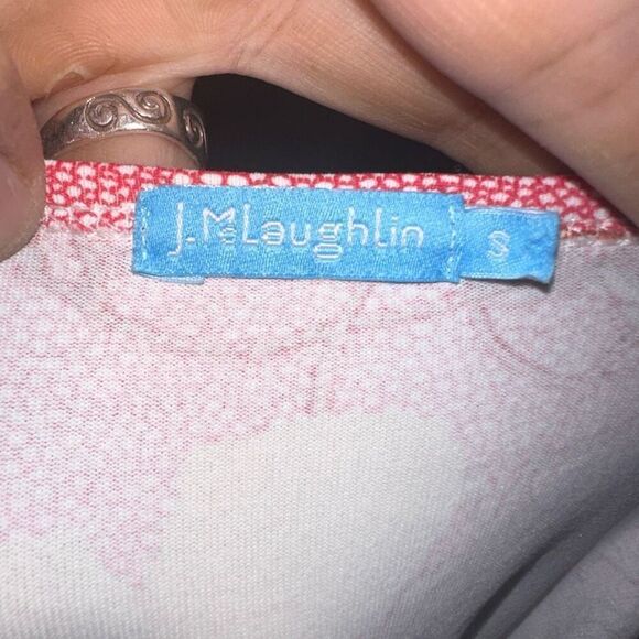 J McLaughlin weekender resortwear Catalina shell nautical top - Picture 3 of 3